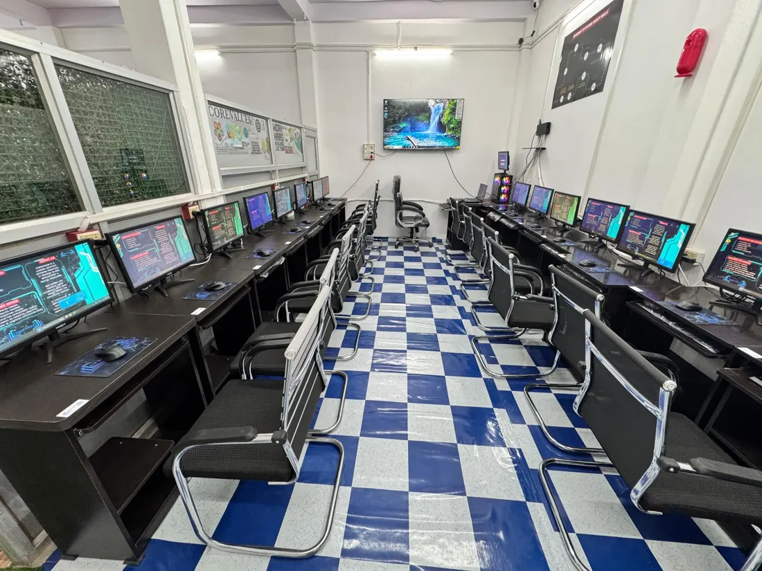 Computer training lab